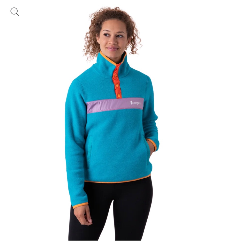 New COTOPAXI Teca Fleece Pullover Teal Size Medium